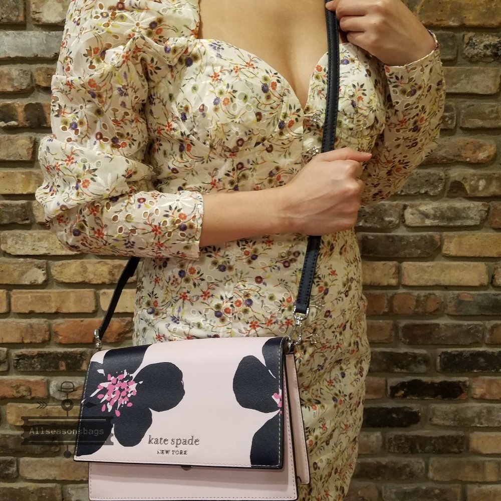 Convertible crossbody fun blue pink Kate spade - Picture 7 of 7